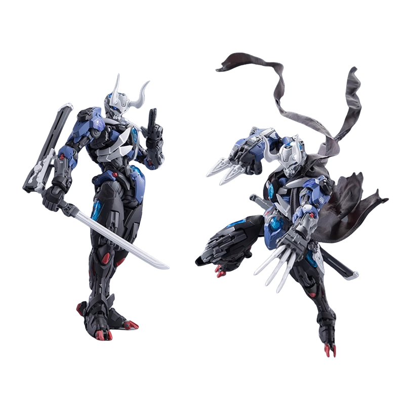 Model Kit Lone Shadow - オリジナルモデルキットアニメフィギュア忍者ローンシャドウプロテーゼメカアクションフィギュアおもちゃグッズ装飾品ギフト子供のための