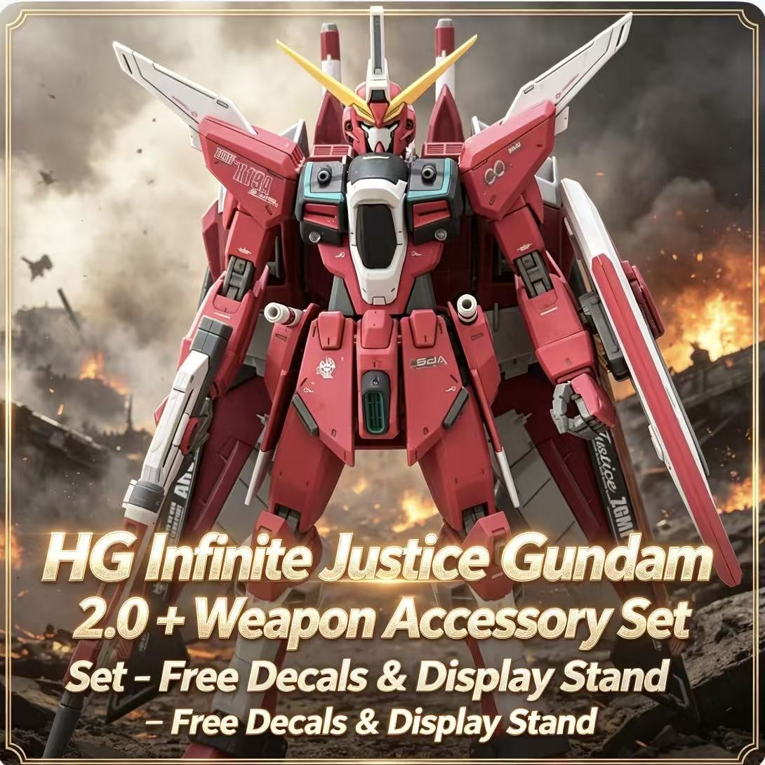 Model Kit Gundam Hg - 231 HG 1/144 インフィニットジャスティス タイプ 2.0