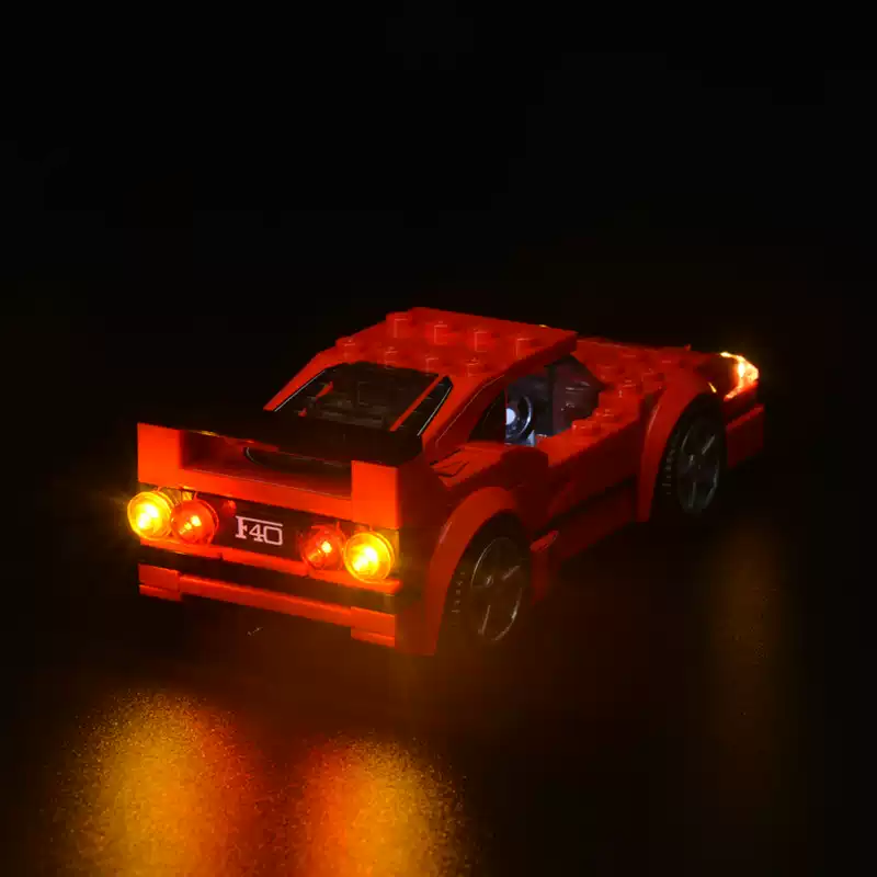 Model Kit Lego - レゴ F40 コンペティツィオーネ 75890 ブロック組み立てキット用 LED