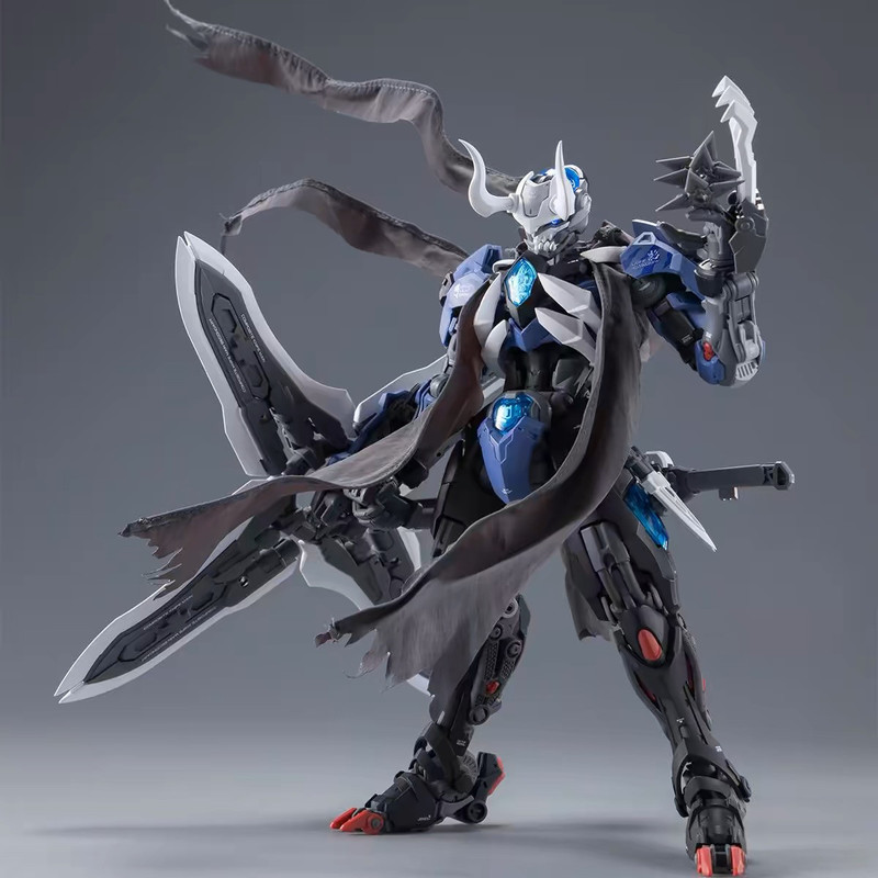 Model Kit Lone Shadow - ヘモキシアン オーバーゼロウェーブ2 ローンシャドウ ニンジャ 人型メカ 組み立てモデルキット