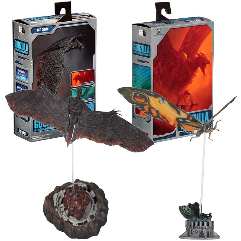 Model Kit Dinosaur Bandai - 2026年新作ゴジラ映画 ロダンvsモスラ PVCアクションフィギュア コレクタブルモデルおもちゃ モンスター関節可動恐竜玩具 男の子向けギフト