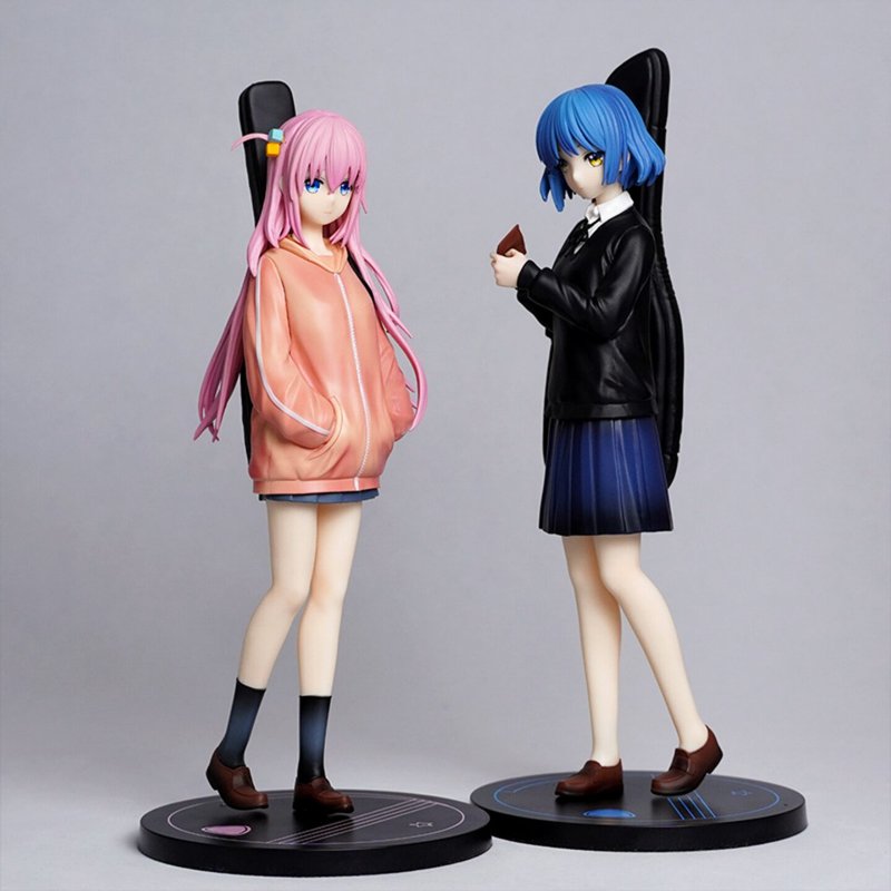 Model Kit Bocchi - 新しい 24 センチメートルヒトリ・ゴトーぼっちザ・ロック Pvc ガレージキットモデルデスクトップ装飾品誕生日プレゼント大人のコレクターファンのため