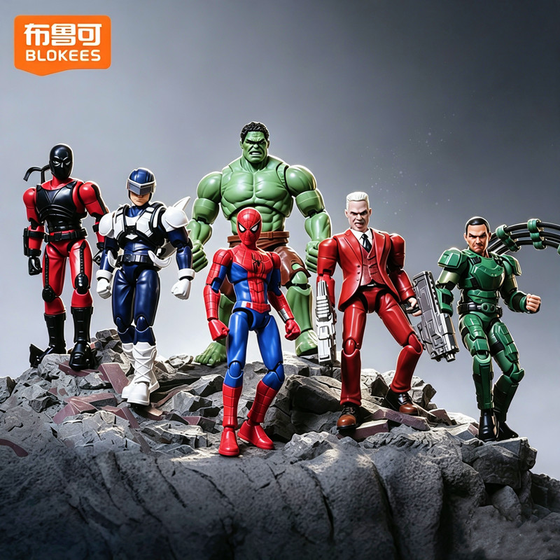 Model Kit Brands - ブロックーズ チャンピオンクラス ライトムービー スパイダーマン：ブランド・ニュー・デイ ヒドゥン・バトル・エディション スパイダーマン