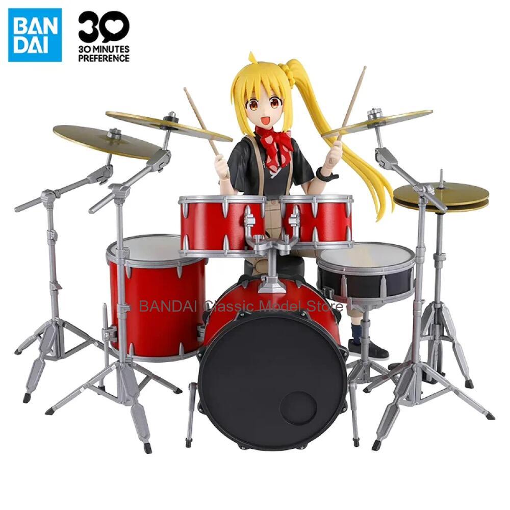 Model Kit Bocchi - ぼっち・ザ・ロック！ 30MP ニジカ・イジチ ドラムセット付きアニメプラスチックモデルキットコレクタブルデスクトップオーナメントホビーフェスティバルギフト