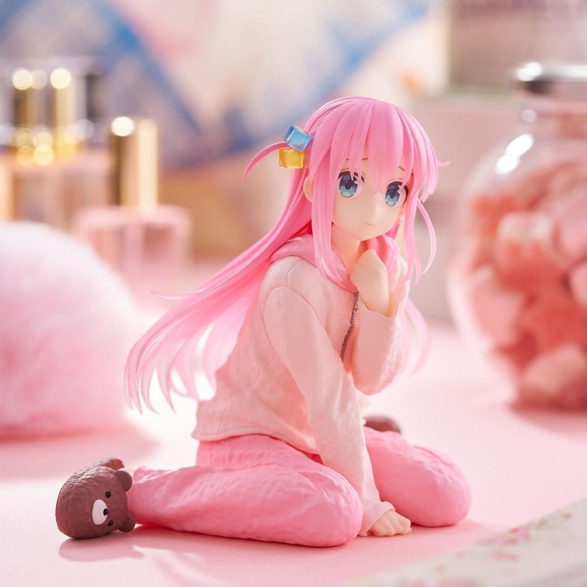 Model Kit Bocchi - 後藤一人 アクションフィギュア 日本のアニメ ボッチ・ザ・ロック! PVC モデル置物マンガガレージキット
