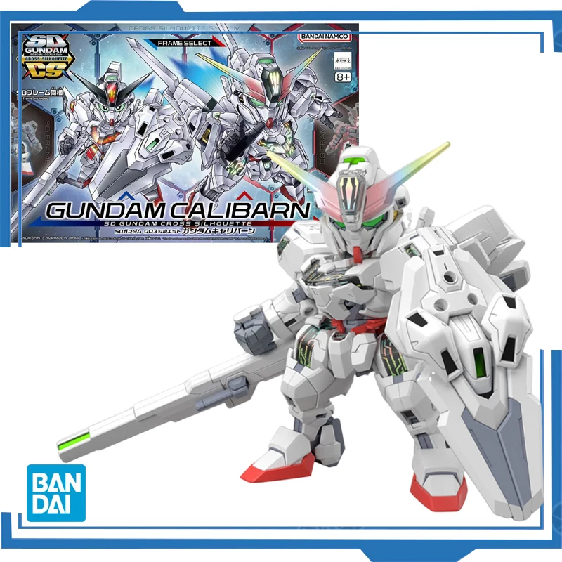 Model Kit Gundam Hg - バンダイオリジナル SD SDCS 水星から魔女ガンダムカリバーンアニメアクションフィギュアおもちゃギフト男の子子供の誕生日ギフト