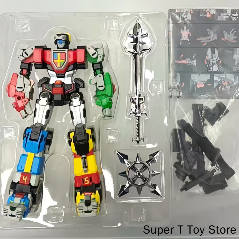 Model Kit Voltron - 在庫あり ボルトロン変身玩具 マイクロコスモス MC-01S エルビスボルトロン メタルスプレーペイントエディション