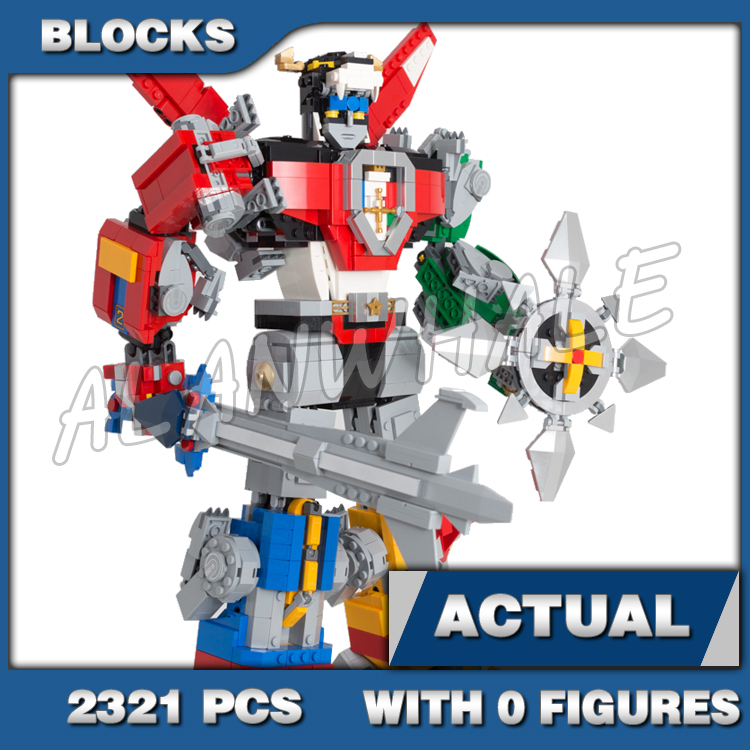 Model Kit Voltron - 2321ピース イデアズ ボルトロン スーパーロボット ビーストキング 変形コンビネーションライオンズ