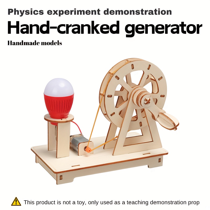 STEAM実験キット 木製DIYおもちゃ組み立てキット 手組 - Model Kit Instructions のレビューと価格