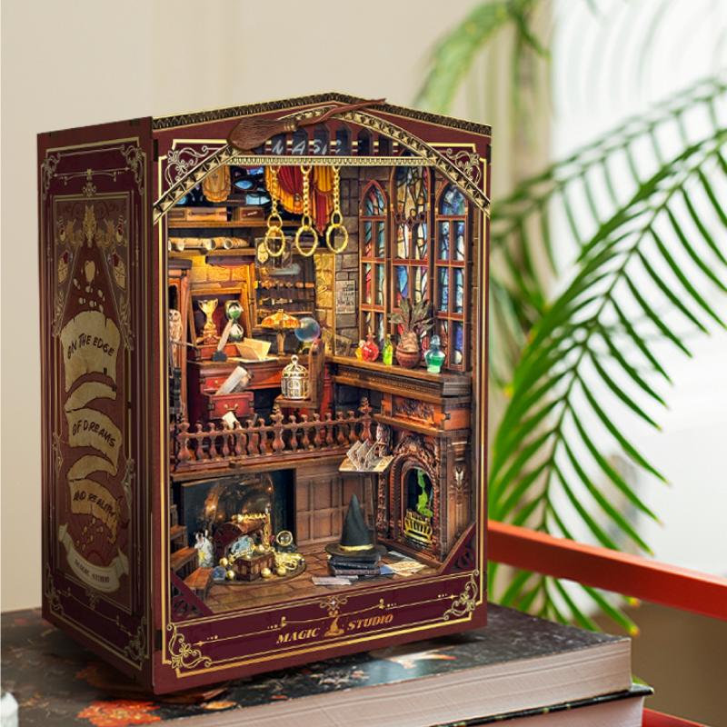 DIY ブックコーナー棚インサートキットマジックスタジオ本棚 - Model Kit Studio のレビューと価格