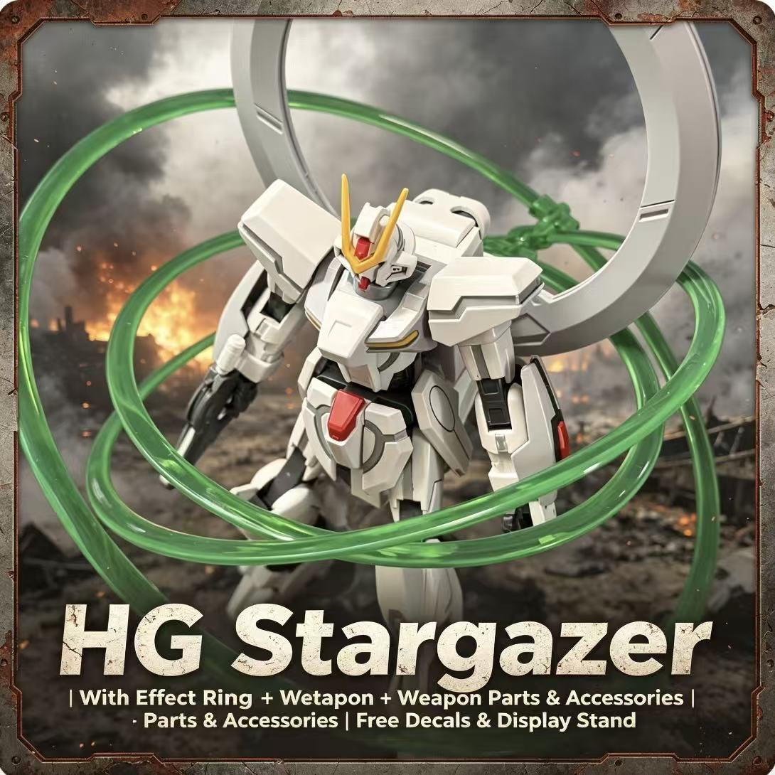 47 HG スターゲイザー メカ エフェクトリング付き、バッ - Model Kit Gundam Hg のレビューと価格