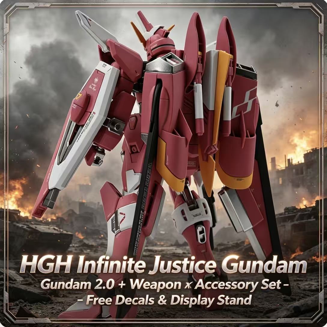 231 HG 1/144 インフィニットジャスティス タイプ - Model Kit Gundam Hg のレビューと価格