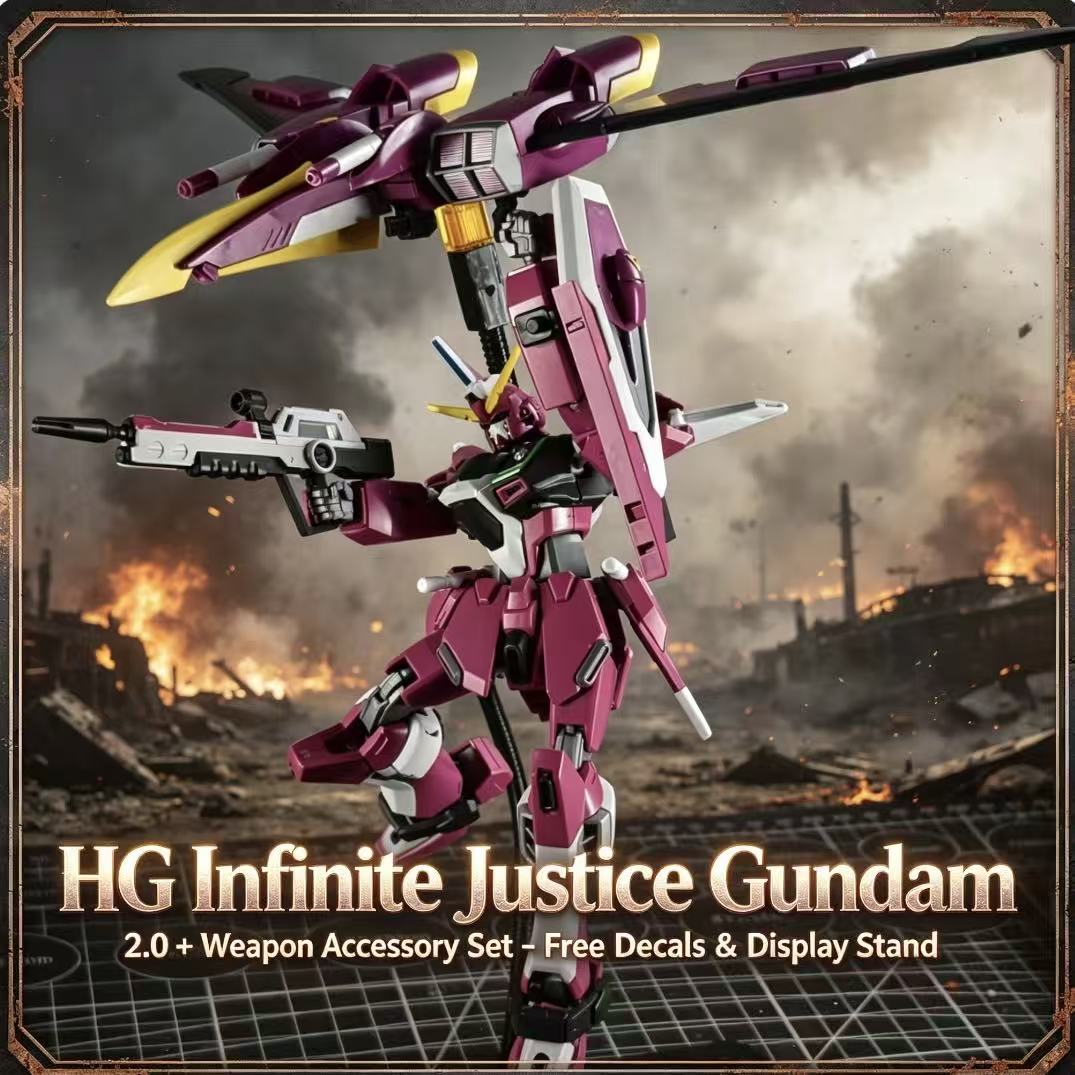 231 HG 1/144 インフィニットジャスティス タイプ - Model Kit Gundam Hg のレビューと価格