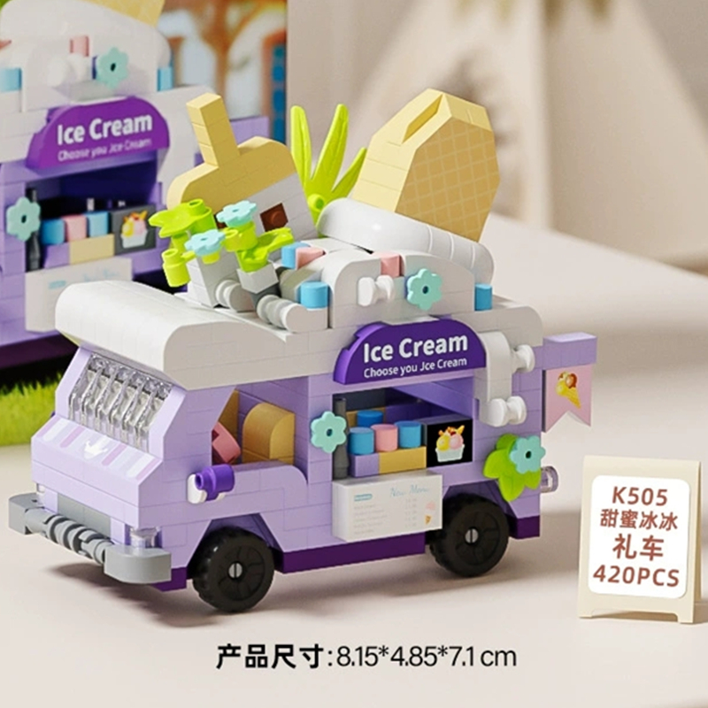 新しい DIY コーヒーカーバンズフードトラックアイスクリー - Model Kit Chemistry のレビューと価格