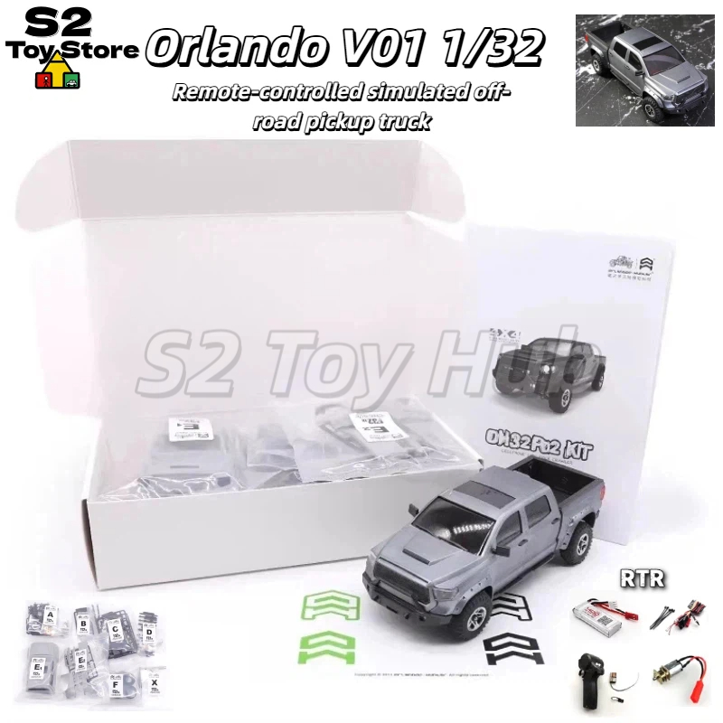 オーランドハンター モデル P02 1/32 RC クローラ - Model Kit Instructions のレビューと価格