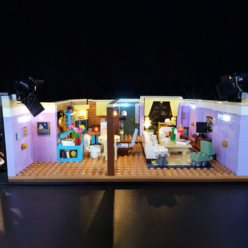 LYBMTWF LED照明キット。レゴ10292「フレンズア - Model Kit Lego のレビューと価格