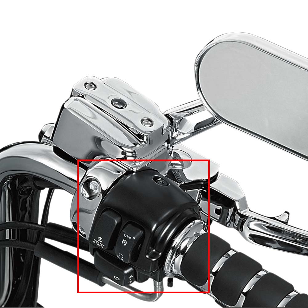 オートバイハンドコントロールスイッチキャップボタンカバーキッ - Model Kit Harley Davidson のレビューと価格
