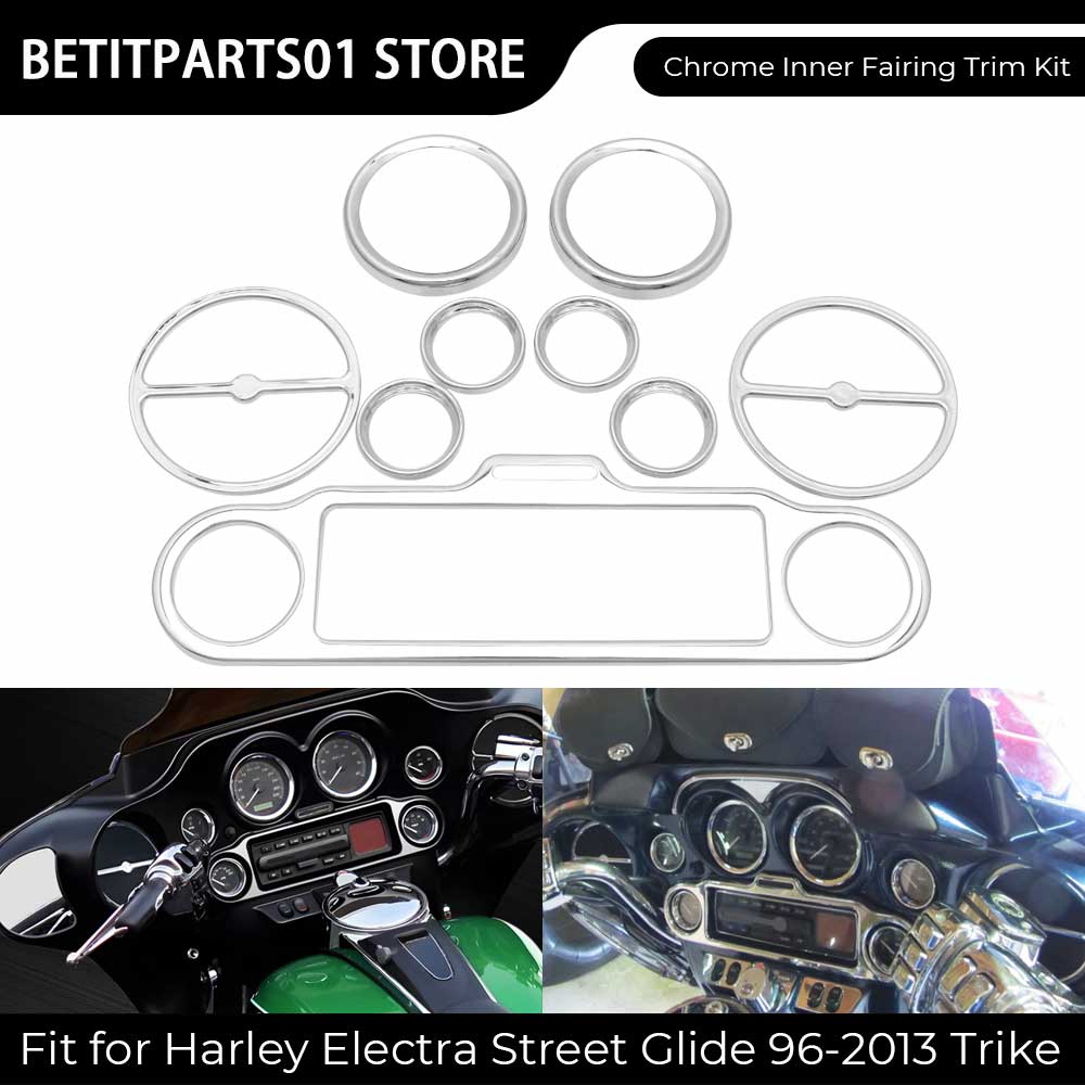オートバイ 1 セットスピードメータースピーカートリムキット - Model Kit Harley Davidson のレビューと価格