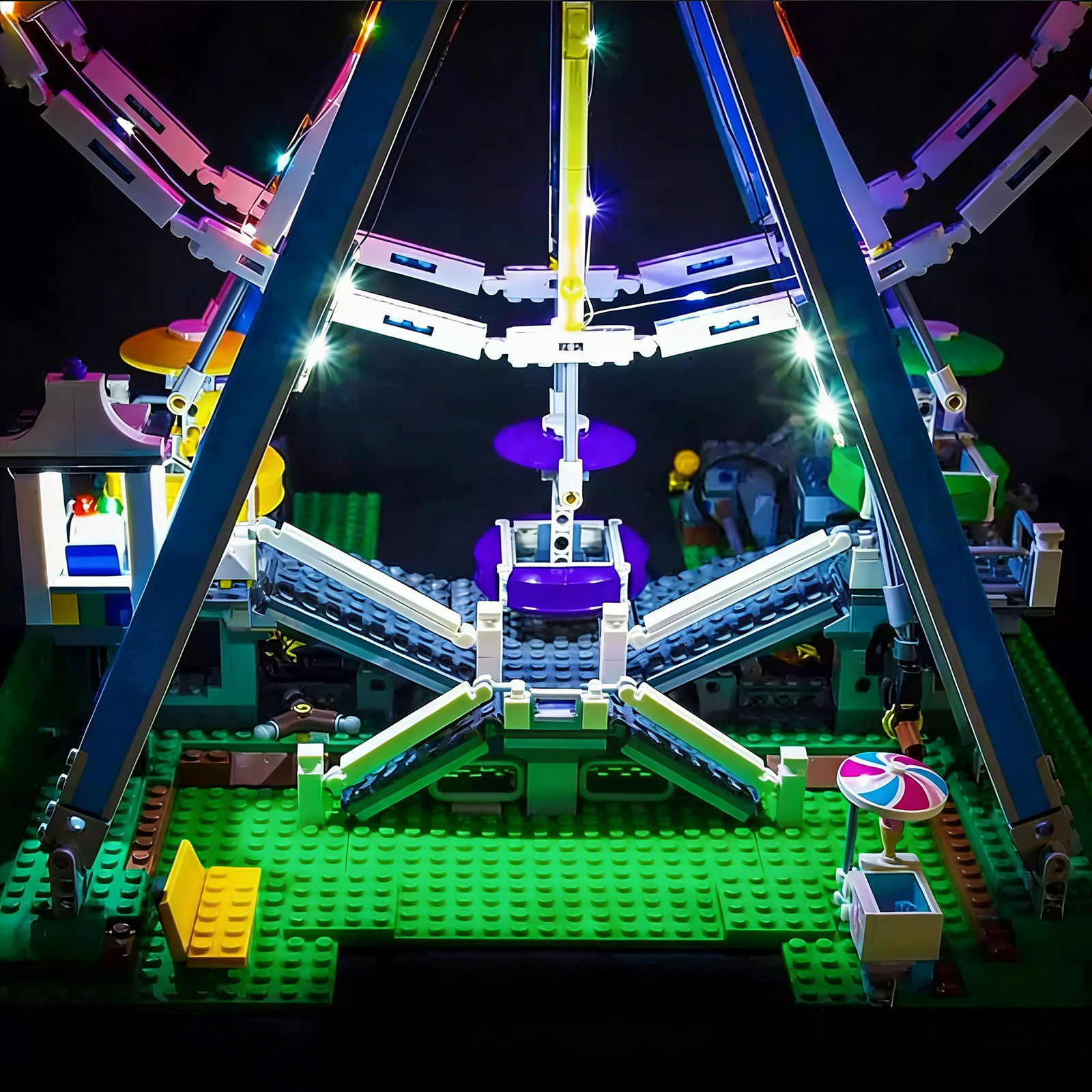 LYBMTWF LED照明キット レゴ10247観覧車ビルデ - Model Kit Lego のレビューと価格