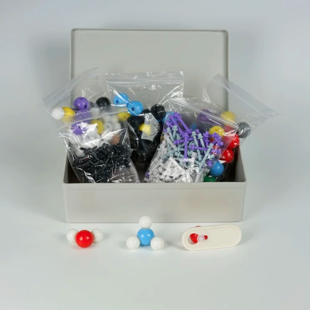 高レベル化学分子モデル (440 個) 原子、結合を備えた無 - Model Kit Chemistry のレビューと価格