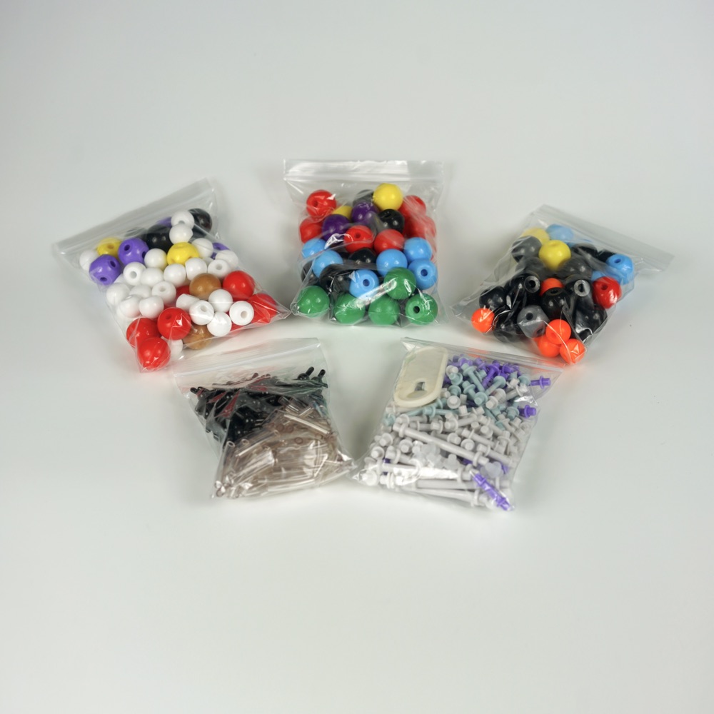 高レベル化学分子モデル (440 個) 原子、結合を備えた無 - Model Kit Chemistry のレビューと価格