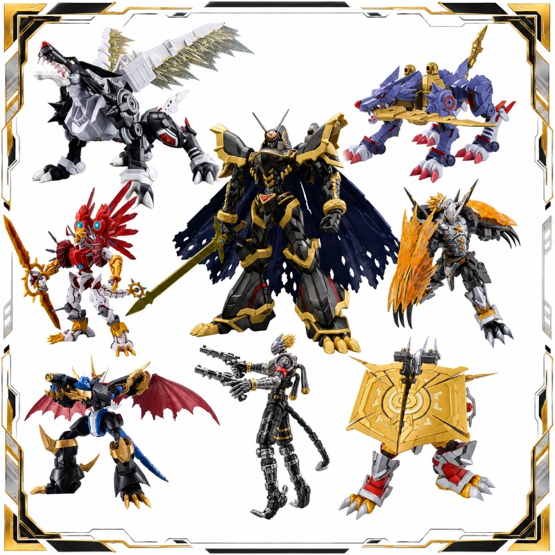 バンダイオリジナルデジモンフィギュアライズスタンダードアンプ - Model Kit Omegamon のレビューと価格