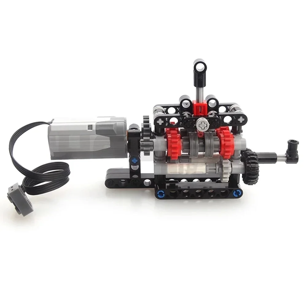 Moc-ハイテク4速ギアボックス手動トランスミッションキット - Model Kit Chemistry のレビューと価格