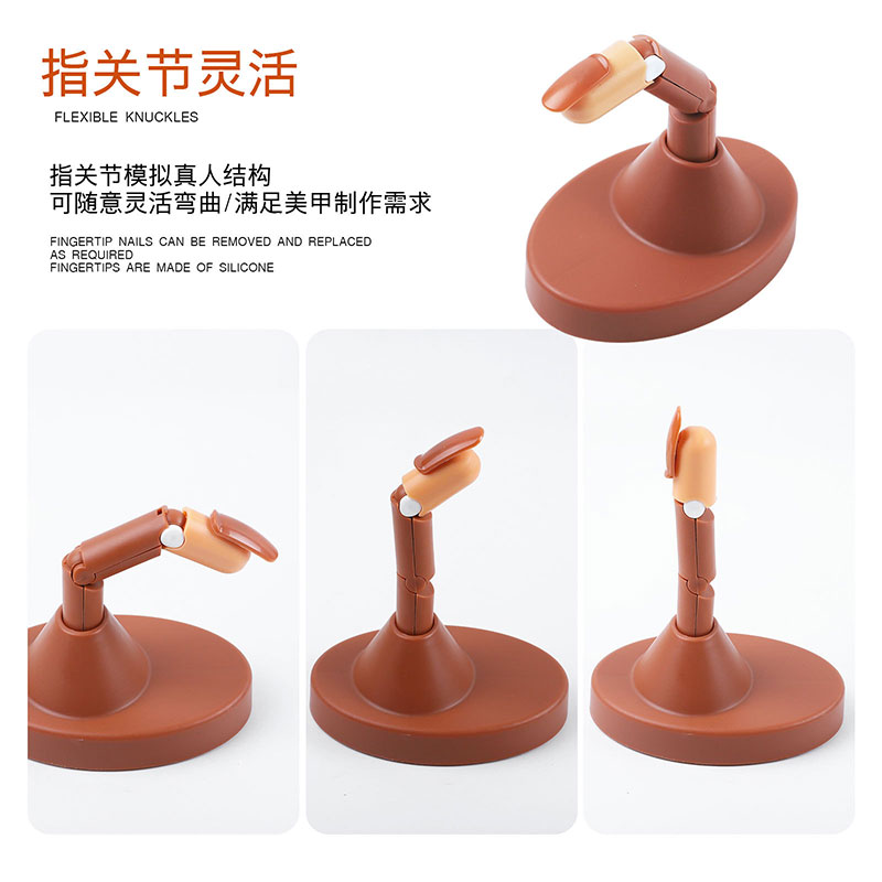 ネイルトレーニングハンドネイル練習モデルベース表示棚ネイリス - Model Kit One Piece のレビューと価格