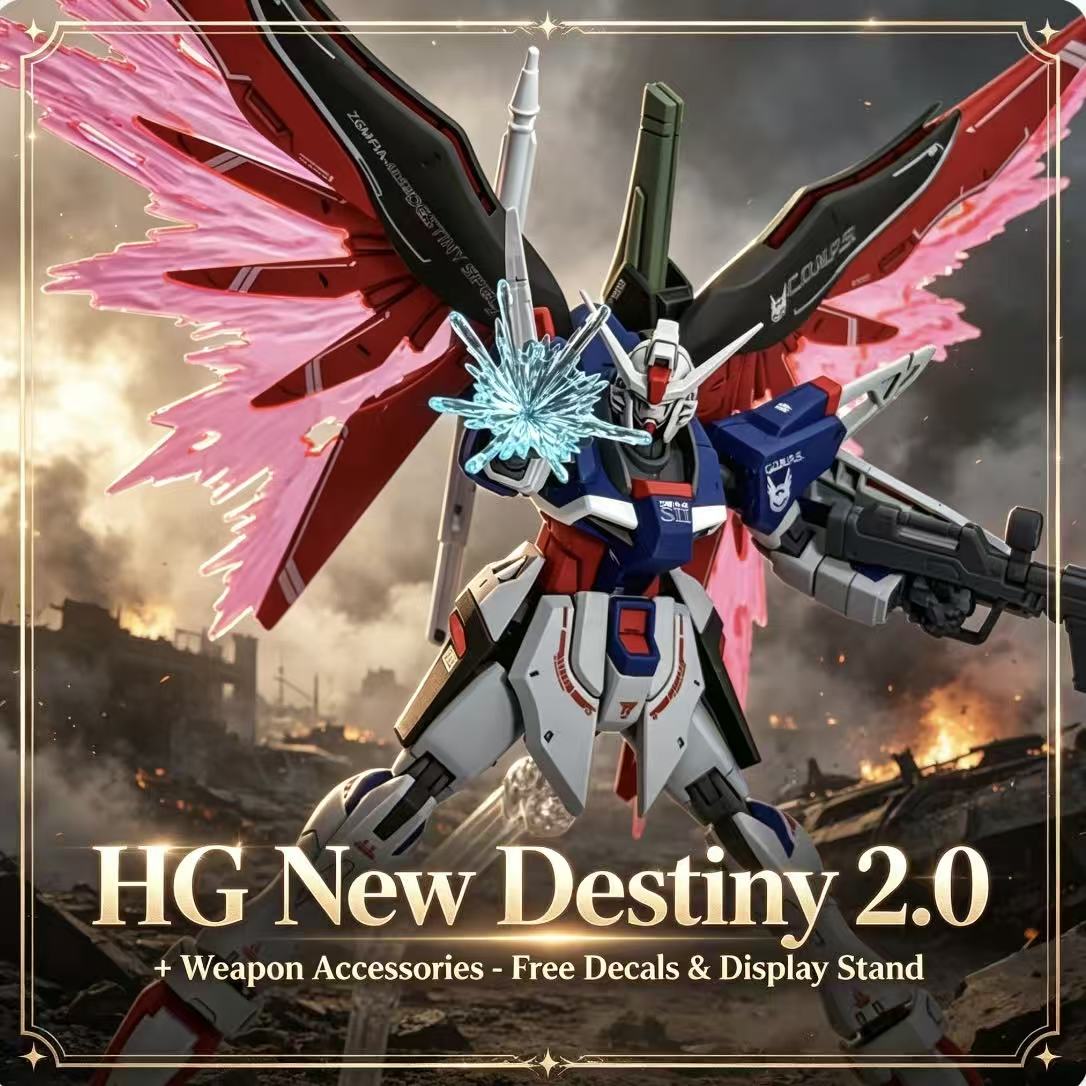 224 HG 1/144 デスティニー・スペックII ファイ - Model Kit Gundam Hg のレビューと価格