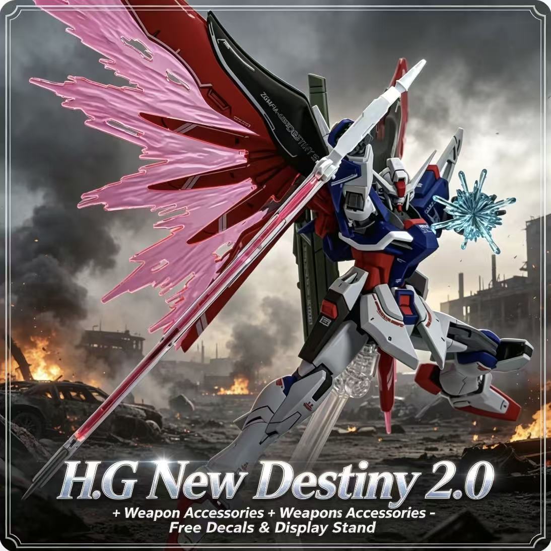 224 HG 1/144 デスティニー・スペックII ファイ - Model Kit Gundam Hg のレビューと価格