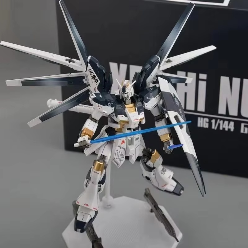 Hi-ν Hi Nu GPB カラー HG 1/144 スケ - Model Kit Gundam Hg のレビューと価格