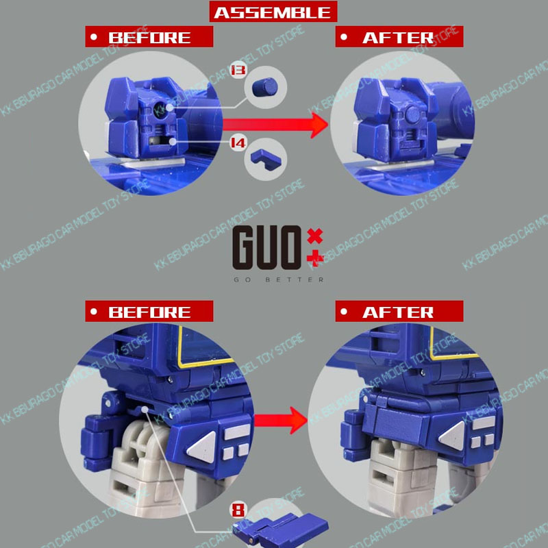GUO Studio トランスフォーメーション SS86 サ - Model Kit Studio のレビューと価格