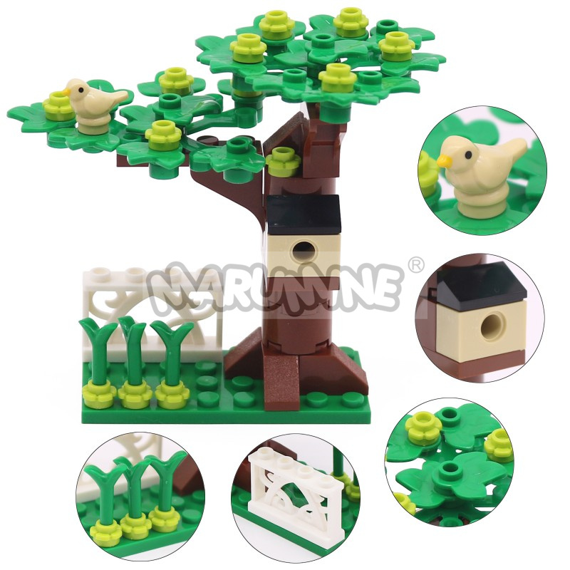MARUMINE 小粒子MOCブロック ツリーハウスセット  - Model Kit Chemistry のレビューと価格