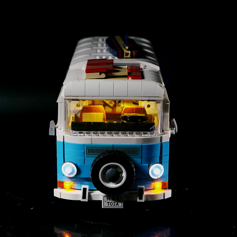 LEDライトキット レゴ フォルクスワーゲン T2 キャンピ - Model Kit Volkswagen のレビューと価格