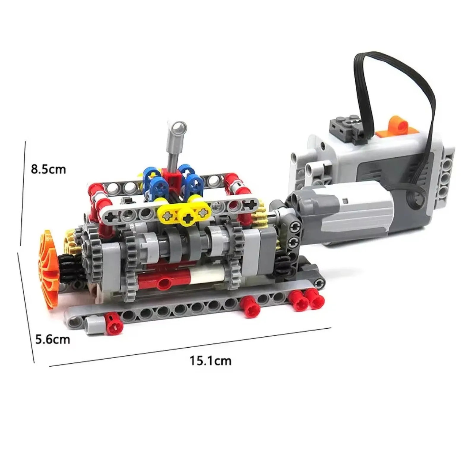 MOC 6 スピード ギアボックス ビルディング ブロック  - Model Kit Chemistry のレビューと価格